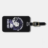 Tien Titans gaan! | Starfire & de heer Sassy Pants Bagagelabel (Voorkant horizontaal)