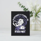 Tien Titans gaan! | Starfire & de heer Sassy Pants Briefkaart (Staand voorkant)