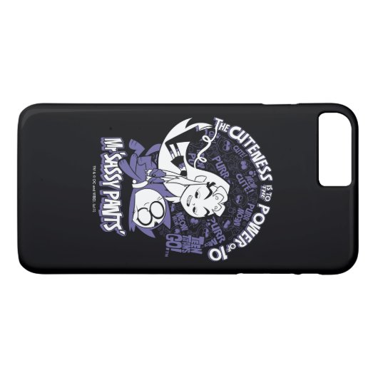 Tien Titans gaan! | Starfire & de heer Sassy Pants Case-Mate iPhone Case (Achterkant (Horizontaal))