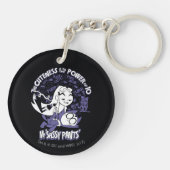 Tien Titans gaan! | Starfire & de heer Sassy Pants Sleutelhanger (Achterkant)