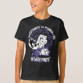 Tien Titans gaan! | Starfire & de heer Sassy Pants T-shirt (Voorkant)