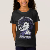 Tien Titans gaan! | Starfire & de heer Sassy Pants T-shirt (Voorkant)
