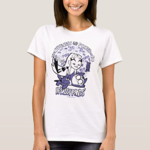Tien Titans gaan!   Starfire & de heer Sassy Pants T-shirt