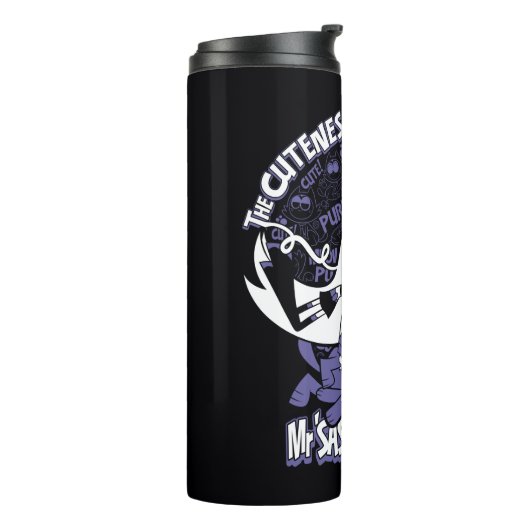 Tien Titans gaan! | Starfire & de heer Sassy Pants Thermosbeker (Gedraaid links)