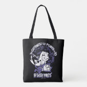 Tien Titans gaan! | Starfire & de heer Sassy Pants Tote Bag (Achterkant)