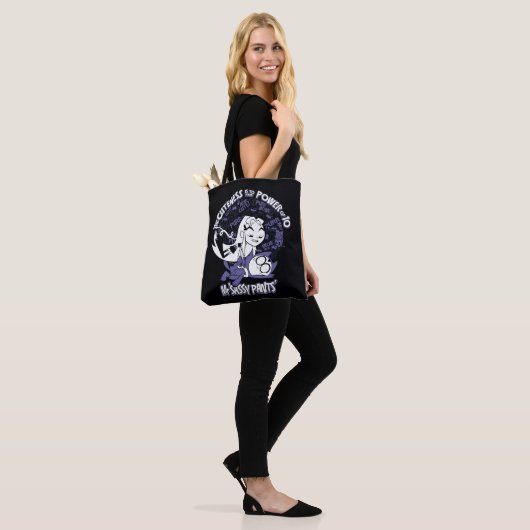 Tien Titans gaan! | Starfire & de heer Sassy Pants Tote Bag (Op model)