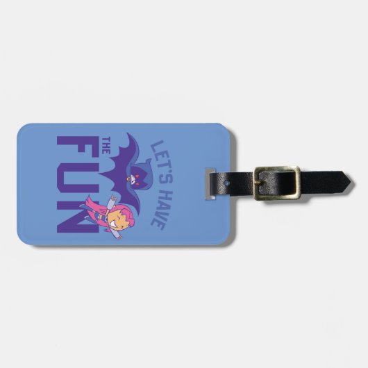 Tien Titans gaan! | Starfire & Raven "have the Fun Bagagelabel (Voorkant horizontaal)