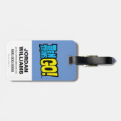 Tien Titans gaan! | Starfire & Raven "have the Fun Bagagelabel (Achterkant horizontaal)