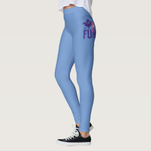Tien Titans gaan! Starfire & Raven "have the Fun Leggings