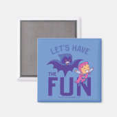 Tien Titans gaan! | Starfire & Raven "have the Fun Magneet (Voorkant / Achterkant)