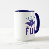 Tien Titans gaan! | Starfire & Raven "have the Fun Mok (Voorkant rechts)