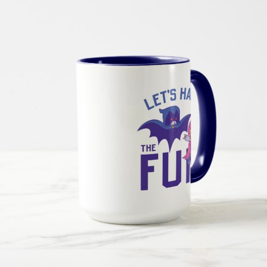 Tien Titans gaan! | Starfire & Raven "have the Fun Mok (Voorkant rechts)