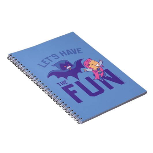 Tien Titans gaan! | Starfire & Raven "have the Fun Notitieboek (Rechterzijde)