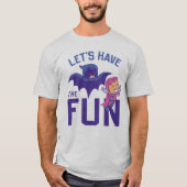 Tien Titans gaan! | Starfire & Raven "have the Fun T-shirt (Voorkant)
