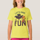 Tien Titans gaan! | Starfire & Raven "have the Fun T-shirt (Voorkant)