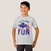 Tien Titans gaan! | Starfire & Raven "have the Fun T-shirt (Voorkant volledig)