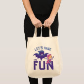 Tien Titans gaan! | Starfire & Raven "have the Fun Tote Bag (Voorkant (product))