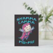 Tien Titans gaan! | Starfire "Shamma Lamma Mu-Mu" Briefkaart (Staand voorkant)