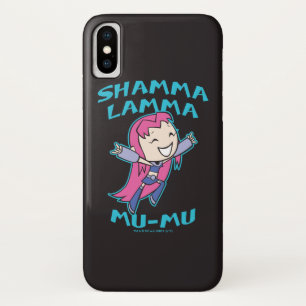 Tien Titans gaan!   Starfire "Shamma Lamma Mu-Mu" iPhone X Hoesje
