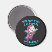 Tien Titans gaan! | Starfire "Shamma Lamma Mu-Mu" Magneet (Voorkant / Achterkant)
