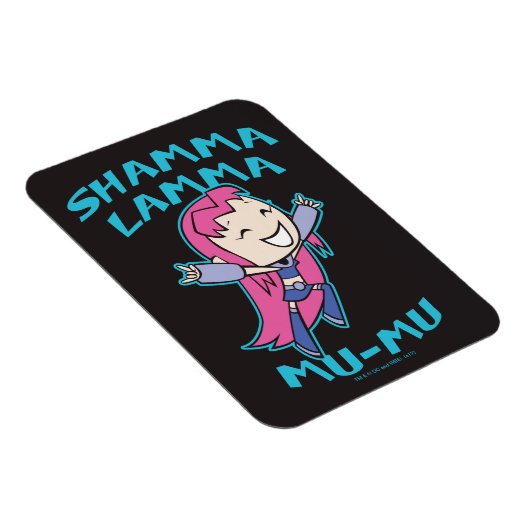 Tien Titans gaan! | Starfire "Shamma Lamma Mu-Mu" Magneet (Rechterzijde)