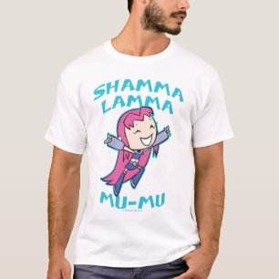 Tien Titans gaan!   Starfire "Shamma Lamma Mu-Mu" T-shirt