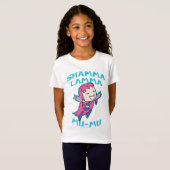 Tien Titans gaan! | Starfire "Shamma Lamma Mu-Mu" T-shirt (Voorkant volledig)
