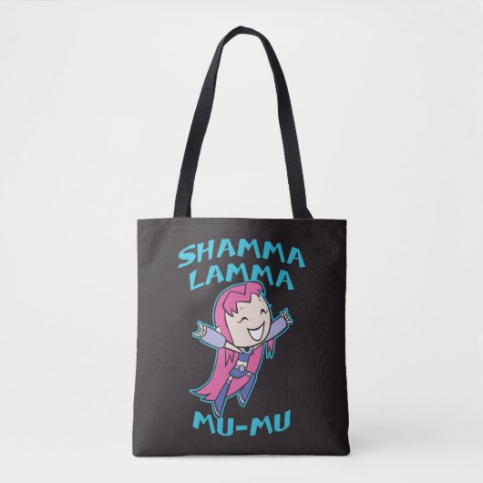 Tien Titans gaan! | Starfire "Shamma Lamma Mu-Mu" Tote Bag (Voorkant)