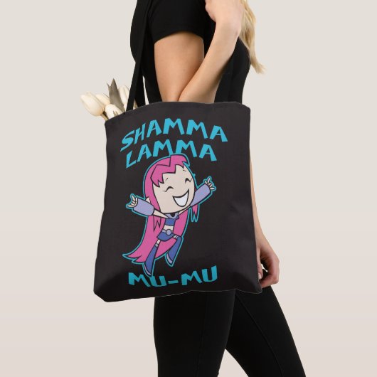 Tien Titans gaan! | Starfire "Shamma Lamma Mu-Mu" Tote Bag (Dichtbij)