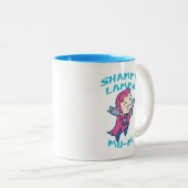 Tien Titans gaan! | Starfire "Shamma Lamma Mu-Mu" Tweekleurige Koffiemok (Voorkant rechts)