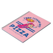 Tien Titans gaan! Starfire "Truth Justice Pizza" Notitieboek (Linkerzijde)
