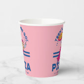 Tien Titans gaan! Starfire "Truth Justice Pizza" Papieren Bekers (Links)