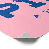 Tien Titans gaan! Starfire "Truth Justice Pizza" Poster (Hoek)