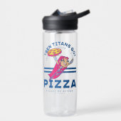 Tien Titans gaan! Starfire "Truth Justice Pizza" Waterfles (Links)