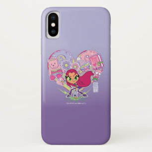 Tien Titans gaan!   Starfire's Heart Punch Graphic Case-Mate iPhone Case