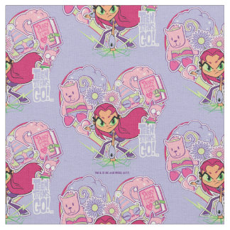 Tien Titans gaan! | Starfire's Heart Punch Graphic Stof