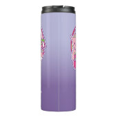 Tien Titans gaan! | Starfire's Heart Punch Graphic Thermosbeker (Achterkant)