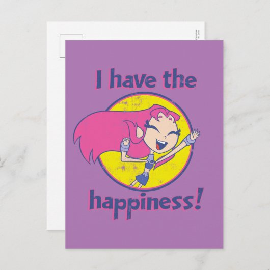 Tien Titans gaan! | Starvuur "Ik heb het geluk" Briefkaart (Voorkant / Achterkant)