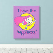 Tien Titans gaan! | Starvuur "Ik heb het geluk" Canvas Afdruk (Insitu (Houten vloer))