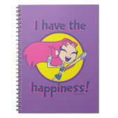 Tien Titans gaan! | Starvuur "Ik heb het geluk" Notitieboek (Voorkant)