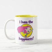 Tien Titans gaan! | Starvuur "Ik heb het geluk" Tweekleurige Koffiemok (Links)