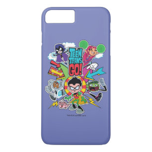 Tien Titans gaan!   Team Arrow Graphic iPhone 8/7 Plus Hoesje