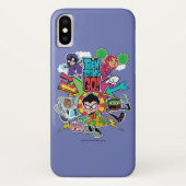 Tien Titans gaan! | Team Arrow Graphic Case-Mate iPhone Case (Achterkant)