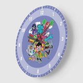 Tien Titans gaan! | Team Arrow Graphic Grote Klok (Hoek)