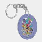 Tien Titans gaan! | Team Arrow Graphic Sleutelhanger (Voorkant Links)