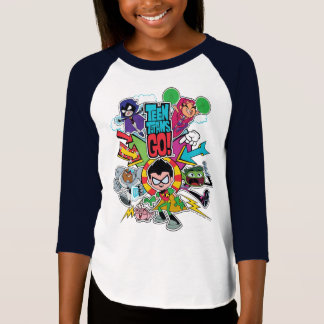 Tien Titans gaan! | Team Arrow Graphic T-shirt