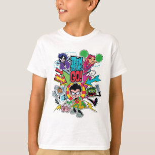 Tien Titans gaan! Team Arrow Graphic T-shirt
