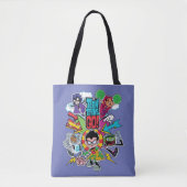 Tien Titans gaan! | Team Arrow Graphic Tote Bag (Voorkant)