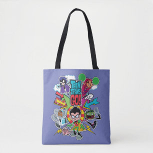 Tien Titans gaan! Team Arrow Graphic Tote Bag