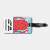 Tien Titans gaan! | Tentacled Monster-benaderingen Bagagelabel (Achterkant horizontaal)